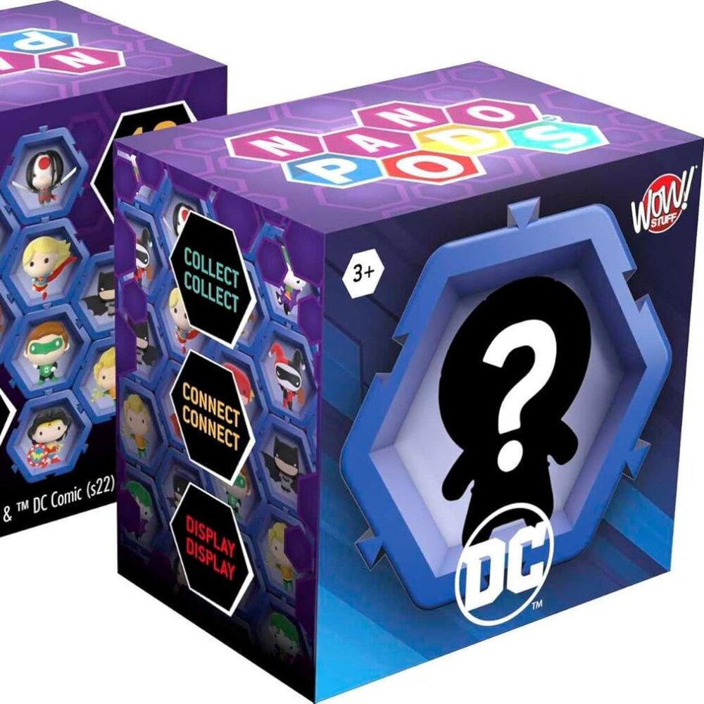 Mattel NANO PODS Collectable DC Universe Surprise Toy Character Figure
